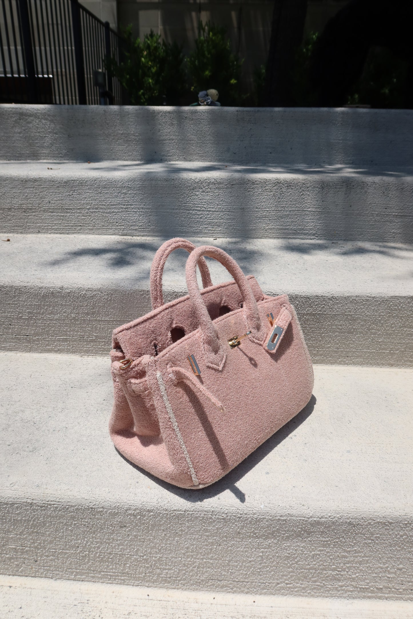 NUDE TERRY TOTE