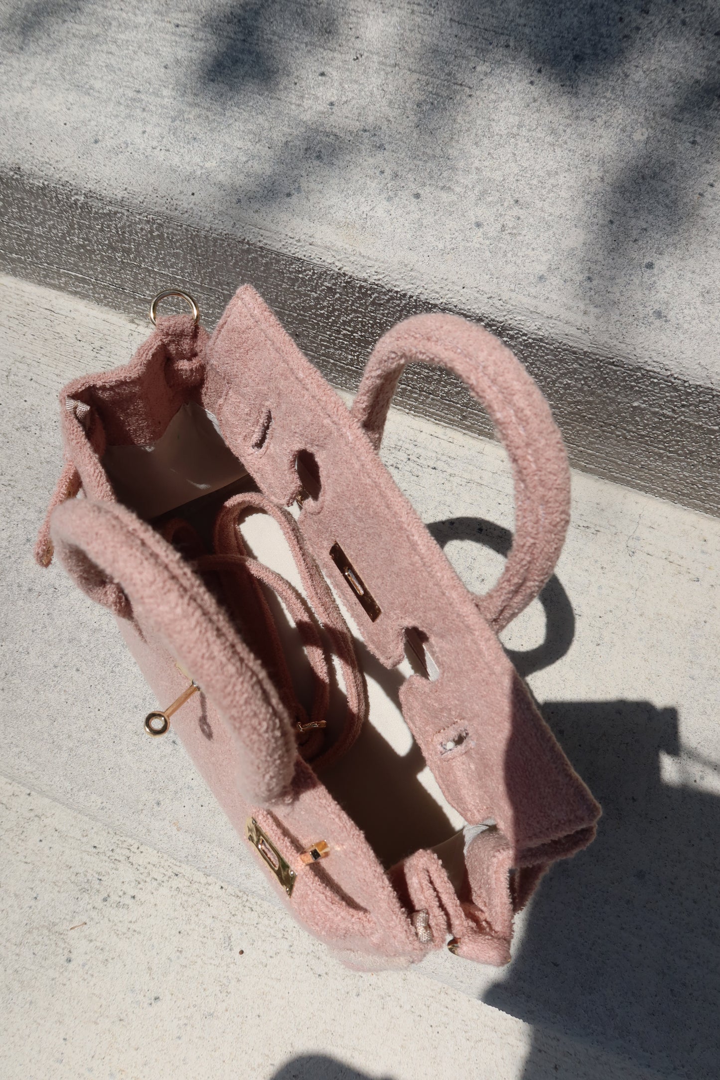NUDE TERRY TOTE