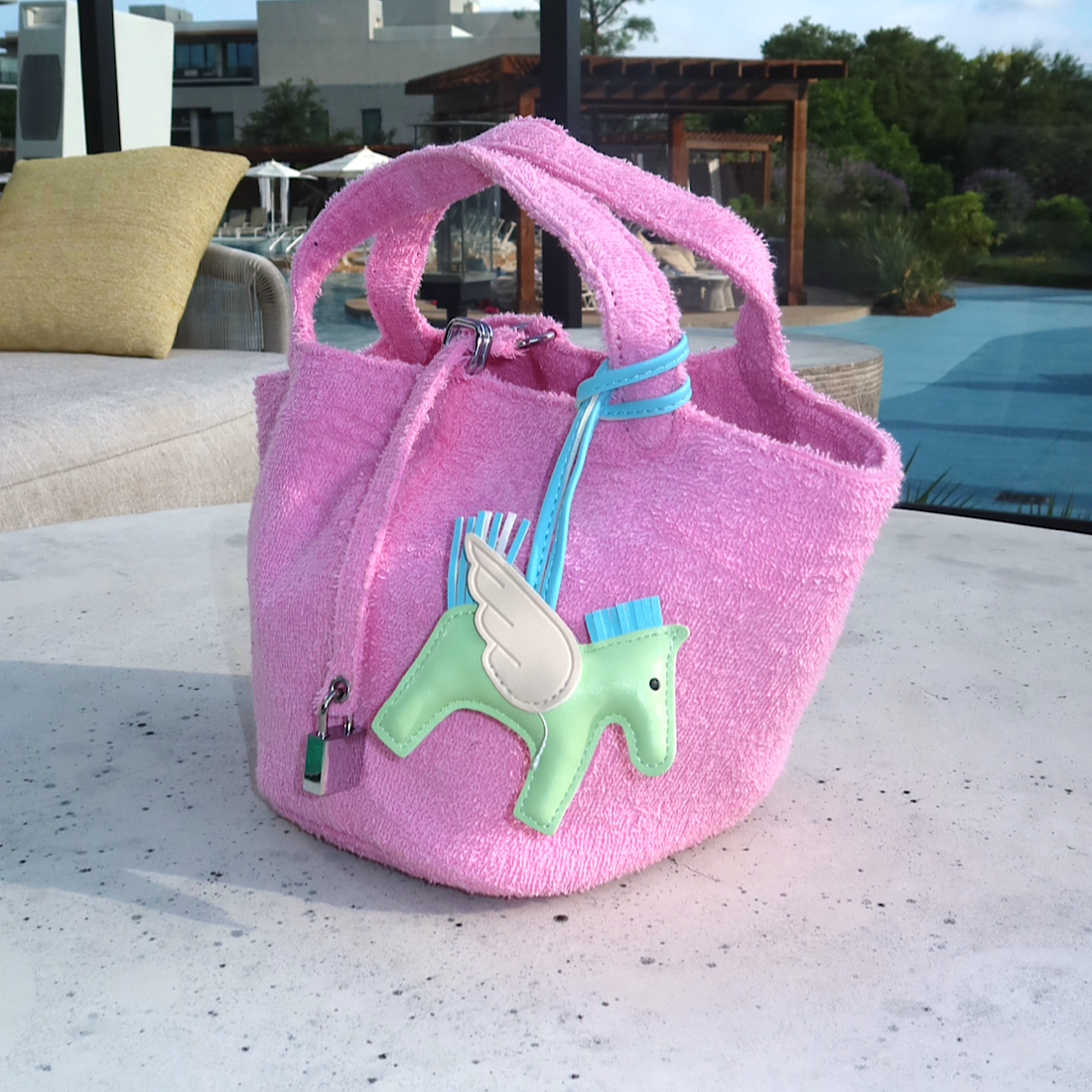AVENUE PINK PICNIC TOTE